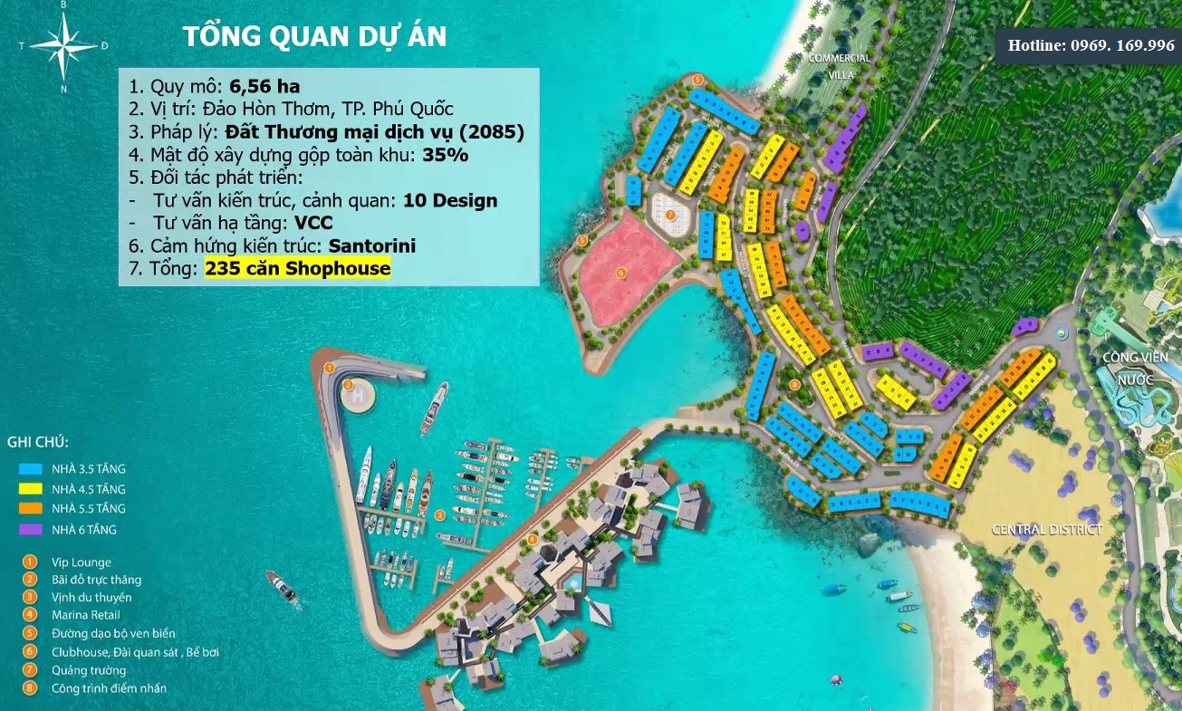 Mặt bằng Hòn Thơm Paradise Island Phú Quốc. Trong đó tập đoàn Sun Group sẽ giữ lại hơn 150 ha cây xanh và phần còn lại sẽ là những công trình du lịch biểu tượng, những công trình sẽ góp phần thay đổi diện mạo mới cho Đảo Ngọc Phú Quốc
