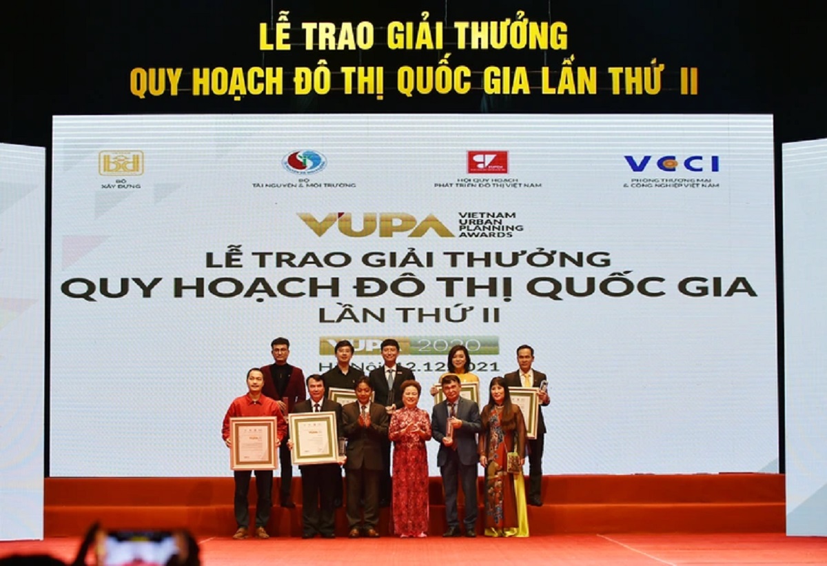 Thành viên Sun Group được vinh danh nhận giải thưởng quy hoạch đô thị quốc gia lần thứ hai.