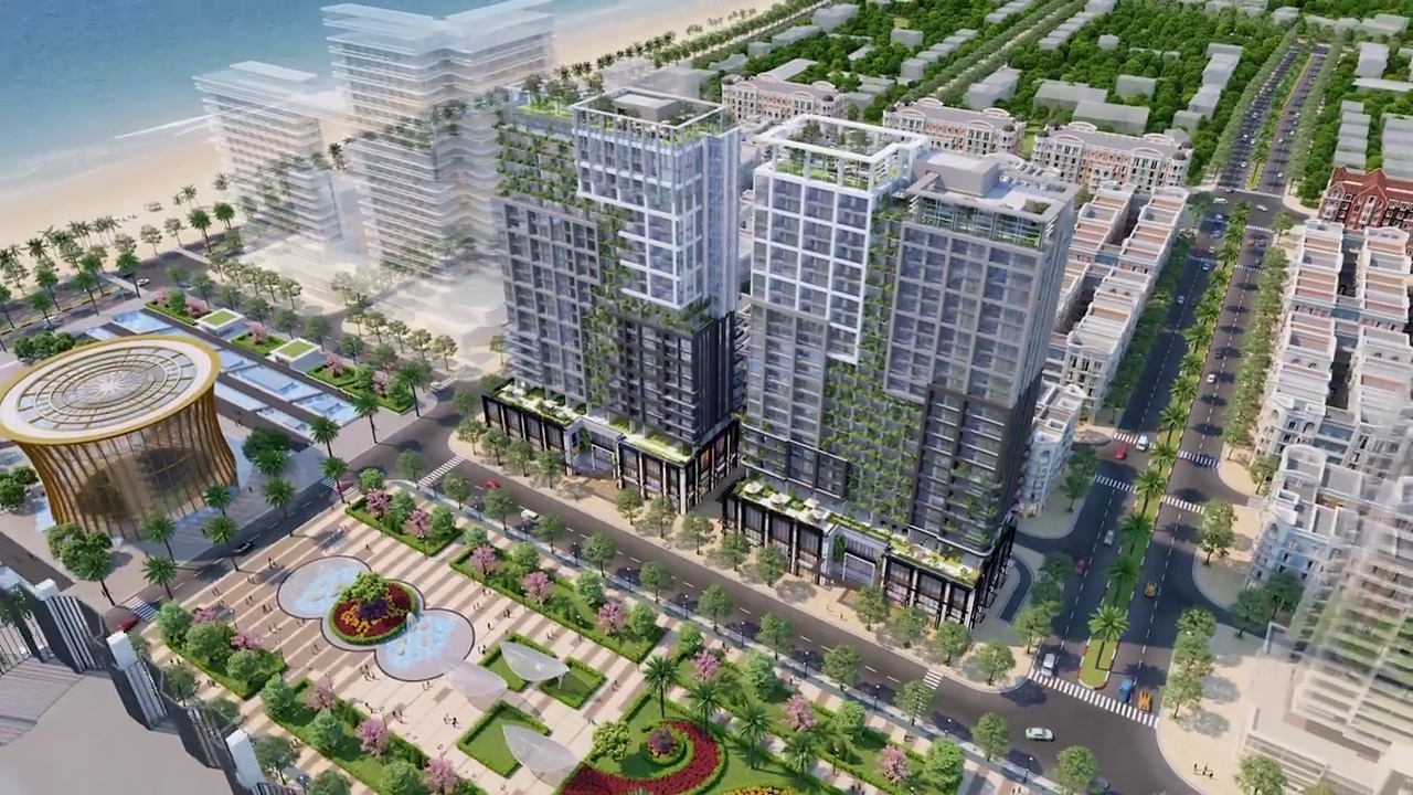 Nằm trong tổng thể đại đô thị 1.260ha Sun Group phát triển tại Thanh Hóa, tiếp nối trục đại lộ và quảng trường biển sôi động của Sun Grand Boulevard