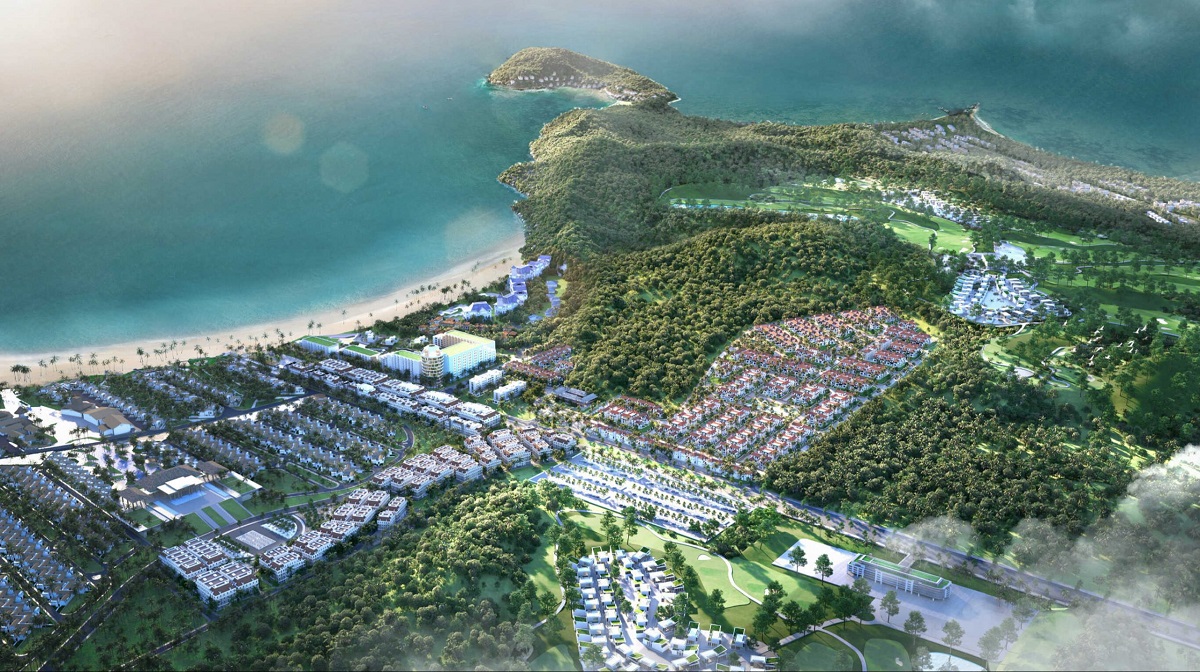 Hình ảnh tổng quan dự án Sun Tropical Phú Quốc