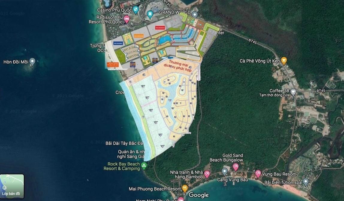 Vị trí đắc địa của dự án Sun Secret Valley tại Bắc Đảo Phú Quốc