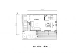 Layout tầng 1