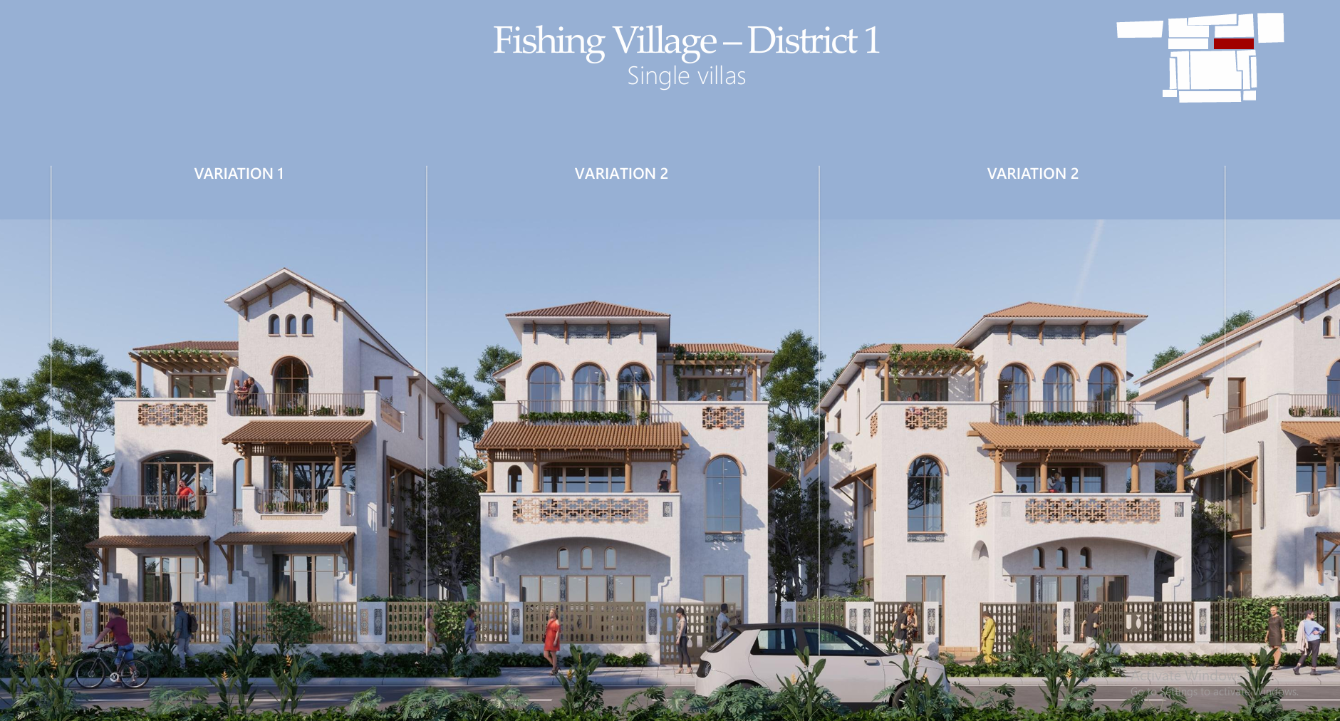 Biệt thự đơn lập District 1 Blanca City